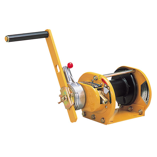 Tời quay tay thép mạ kẽm cơ cấu bánh cóc 100kg Maxpull MR-1