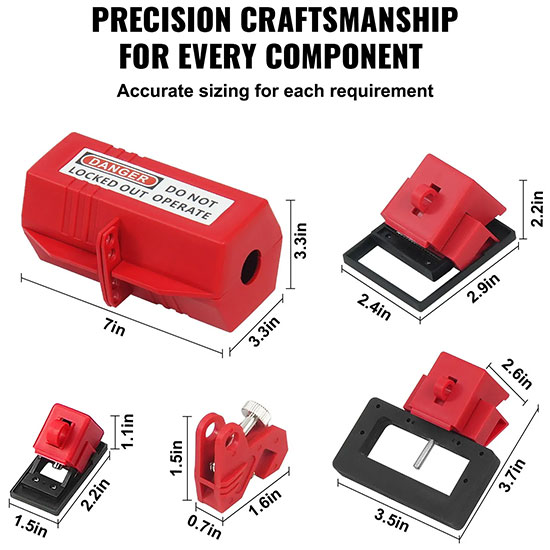 Bộ Khóa An Toàn Điện & Van 59 Món PROLOCKEY LK-X07-D41: Giải Pháp LOTO Toàn Diện Cho Công Nghiệp — ảnh 4
