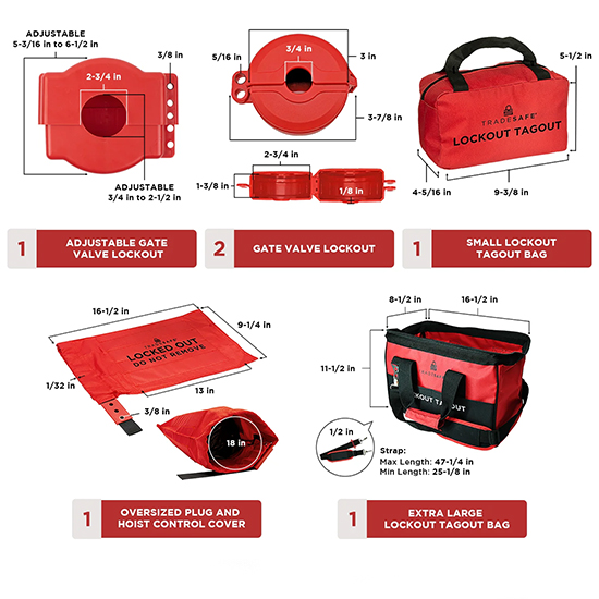 Bộ LOTO PROLOCKEY LK-TSK5C: Giải Pháp Khóa Điện & Van Toàn Diện — ảnh 8