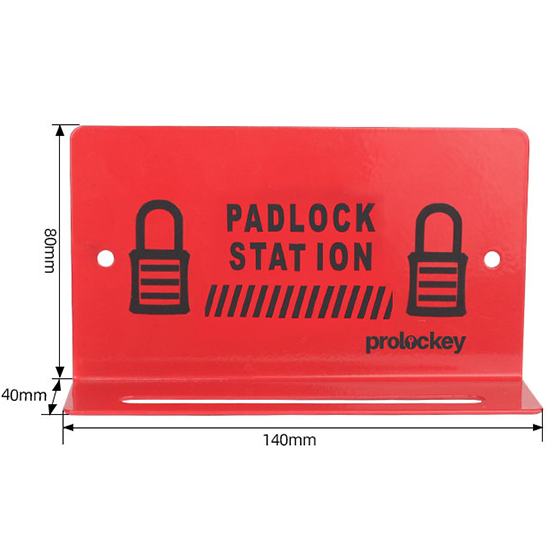 Giá gắn tường treo 5 ổ khóa an toàn PROLOCKEY PLS01 — ảnh 4