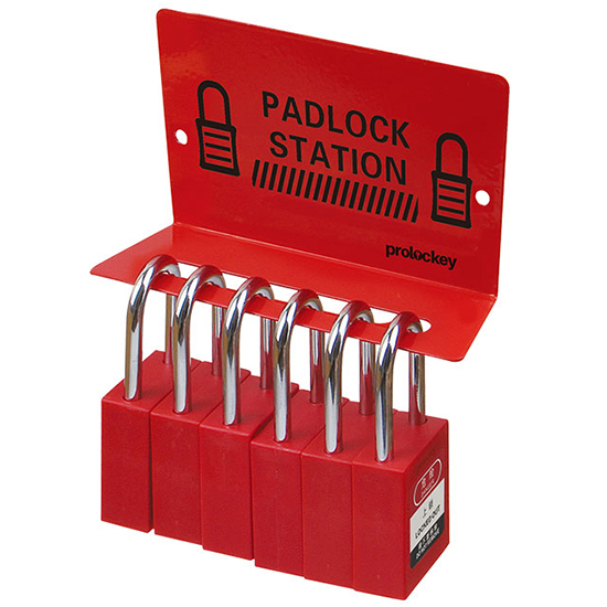 Giá gắn tường treo 5 ổ khóa an toàn PROLOCKEY PLS01 — ảnh 3