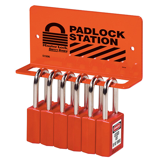 Giá treo 6-8 ổ khóa an toàn Master Lock S1506 — ảnh 4