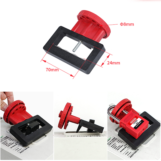 Khóa cô lập aptomat điện áp cao 480-600V PROLOCKEY CBL14 — ảnh 6