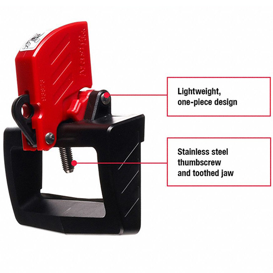 Khóa kẹp cầu dao có tay cầm quá khổ 480/600V Master Lock S3823 — ảnh 5