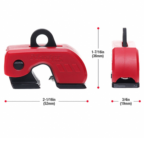 Khóa kẹp cô lập MCB 120V-240V Master Lock S3821 — ảnh 5