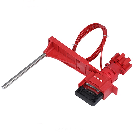Khóa van đa năng với cánh tay đơn và cáp bọc PROLOCKEY UVL05 — ảnh 3