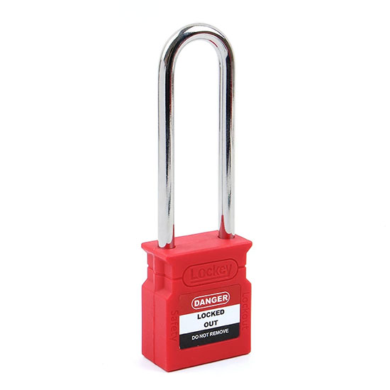 Ổ khóa LOTO cùm thép 76mm PROLOCKEY KD-CP76S-RED