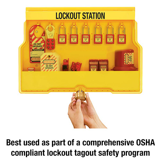 Trạm khóa LOTO bằng nhựa Master Lock S1850 — ảnh 3