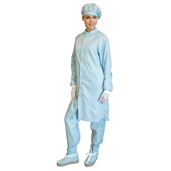 Áo choàng chống tĩnh điện phòng sạch TATEKSAFE ESD-UNF-001