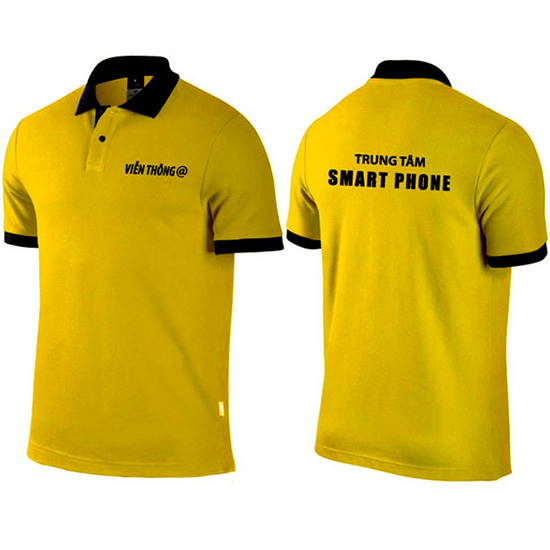Áo thun đồng phục cổ trụ PL-T-SHIRT-TC006