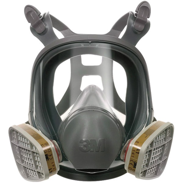 Bộ 1 mặt nạ bảo hộ phòng độc nguyên mặt 3M 6800 và 2 phin lọc 3M 6003CN dùng sơn chuyên nghiệp