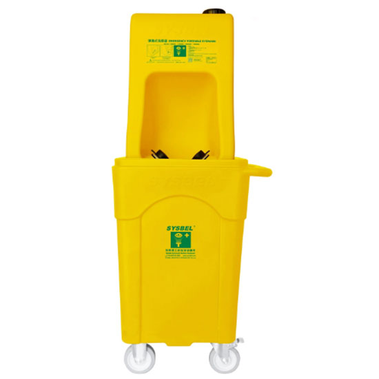 Bồn rửa mắt khẩn cấp di động có xe đẩy SYSBEL WG6000BD