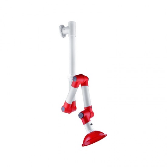 Chụp hút khói bằng nhựa PP 3 khớp nối WJH0604B-1