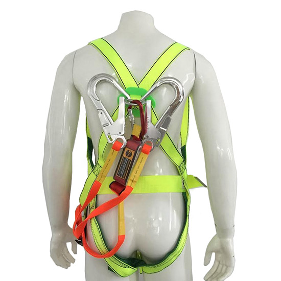 Dây an toàn toàn thân 2 móc nhôm S-STOP HWR-102 — ảnh 4