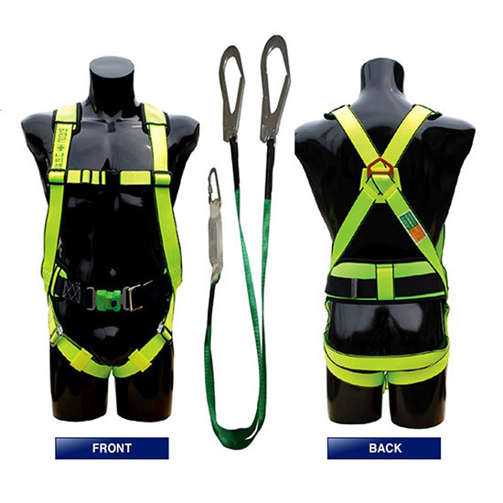 Dây an toàn toàn thân Hàn Quốc Kukje 2 móc sắt K071-01-LWD-1