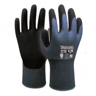 Găng tay Nitrile cao cấp  với công nghệ Max grip Takumi SG-610