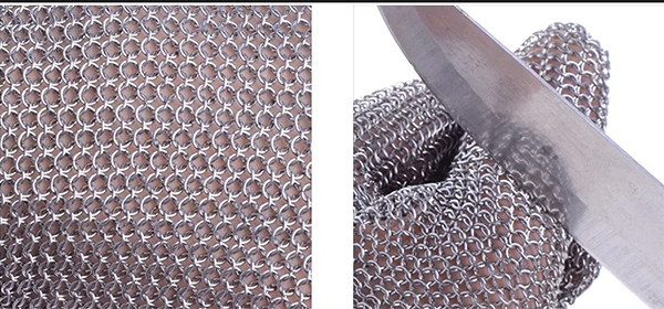 Găng tay chống cắt bằng thép không rỉ 5 ngón GTIN-001 — ảnh 4