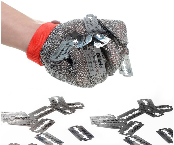 Găng tay chống cắt bằng thép không rỉ 5 ngón GTIN-001 — ảnh 3