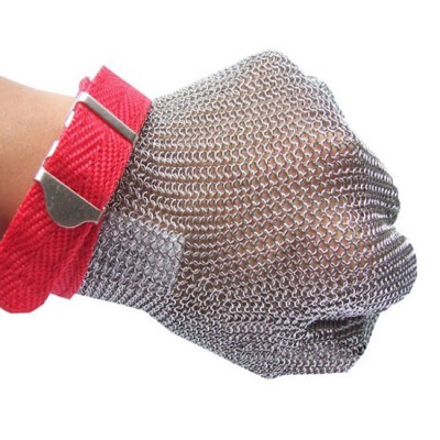 Găng tay chống cắt bằng thép không rỉ 5 ngón GTIN-001