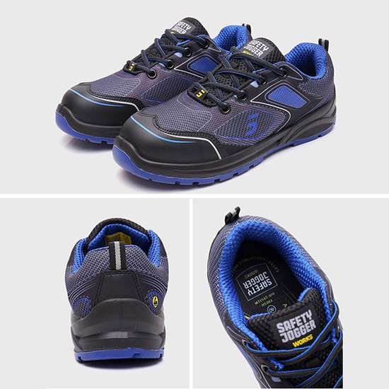 Giày bảo hộ ESD cổ thấp thể thao Jogger CADOR S1P