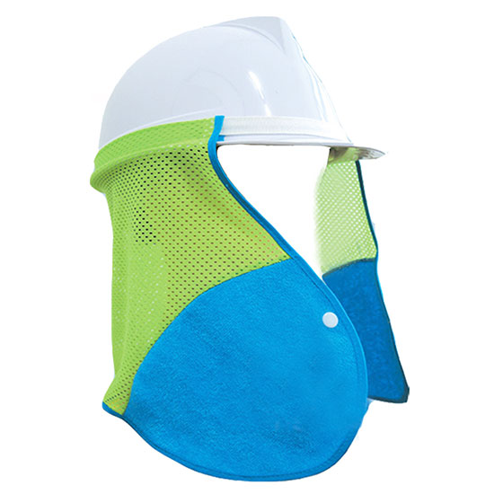 Khăn che nắng gắn nón nhựa bảo hộ TTK-COV-N8