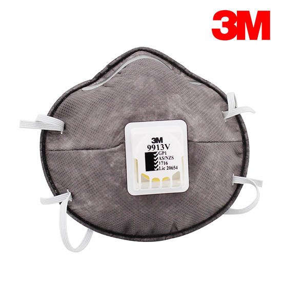 Khẩu trang than hoạt tính lọc độc 3M-9913V