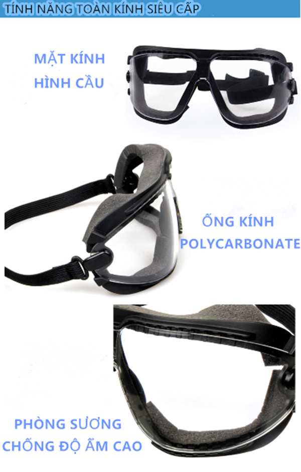 Kính bảo hộ 3M-16618: Chống bụi, UV, chống trầy hiệu quả — ảnh 4