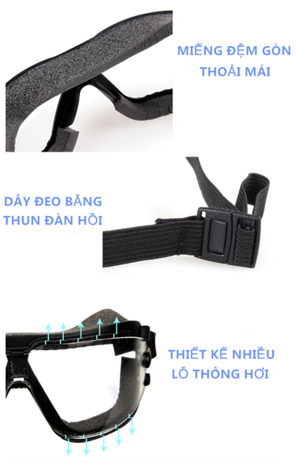 Kính bảo hộ 3M-16618: Chống bụi, UV, chống trầy hiệu quả — ảnh 5
