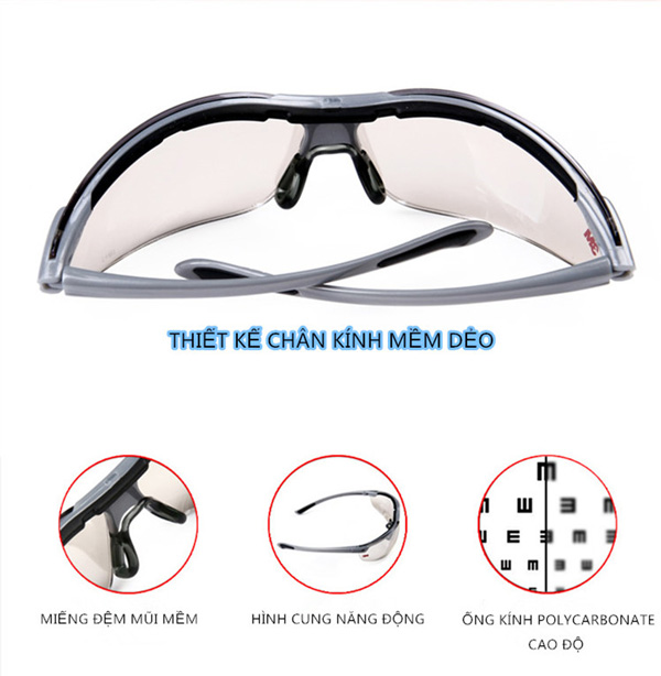 Kính chống sương mù 3M-1791T: Bảo vệ mắt toàn diện — ảnh 5