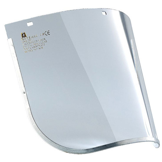 Kính che mặt màu trắng gắn với nón K4 Blue Eagle K28
