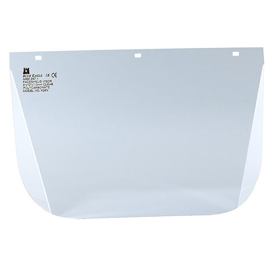 Kính che mặt màu trắng gắn với nón K4 Blue Eagle K25N