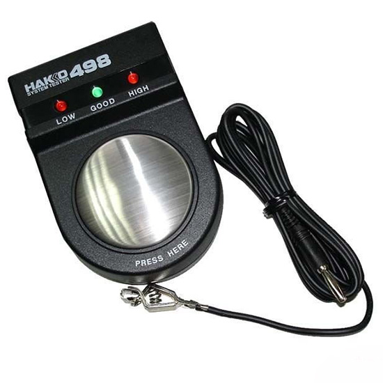 Máy kiểm tra dây đeo tay chống tĩnh điện Hakko 498