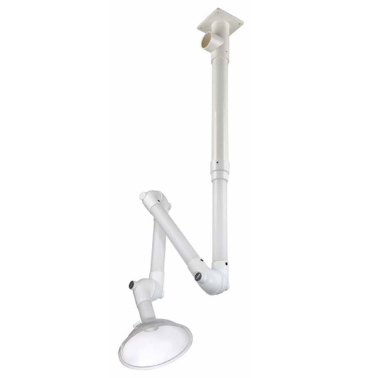 Chụp hút khói hợp kim nhôm 3 khớp nối WJH0607-1