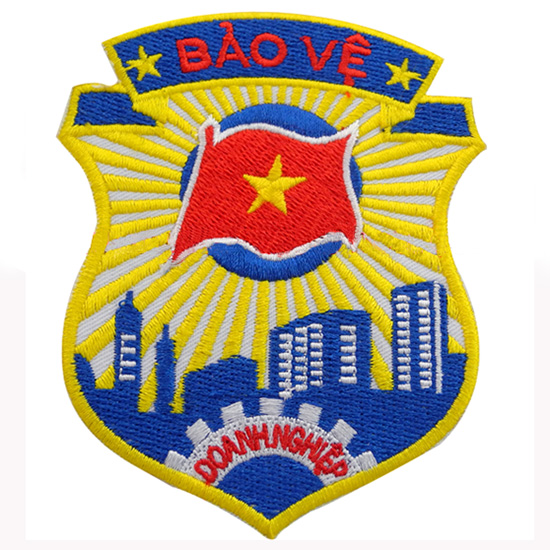 Phù hiệu tay áo Bảo vệ doanh nghiệp LGBV-DN