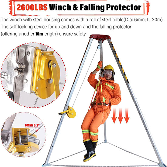 Tripod 3 chân làm việc trong không gian hạn chế ADELA RT025 — ảnh 5