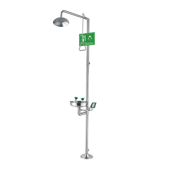 Vòi sen rửa mắt kết hợp tắm khẩn cấp WJH1107