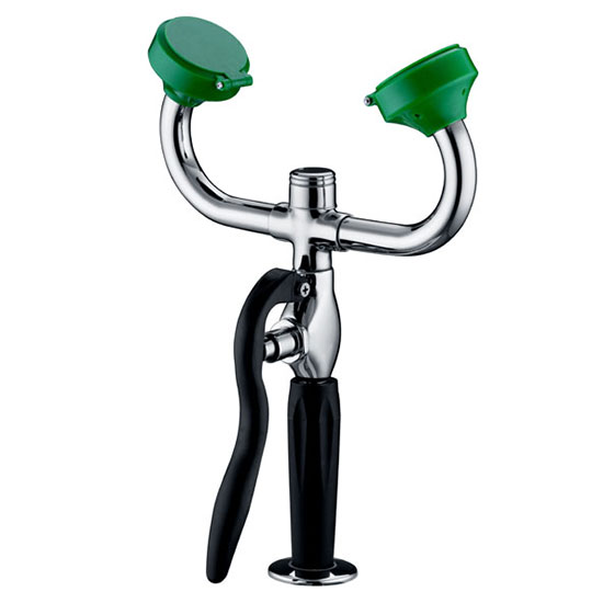 Vòi rửa mắt khẩn cấp hai đầu gắn trên bàn WJH0755B1