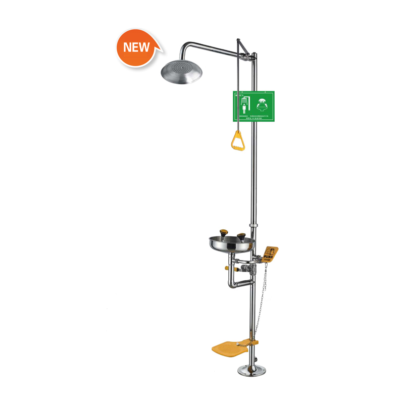 Vòi sen rửa mắt kết hợp tắm khẩn cấp WJH1005