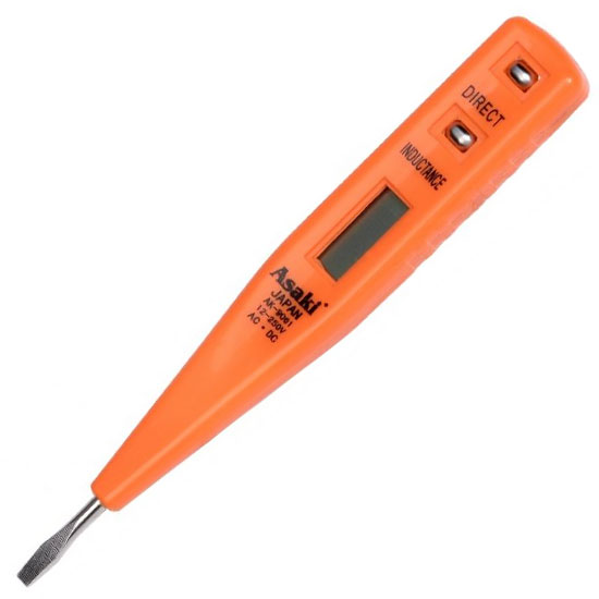 Bút thử điện đa năng hiển thị số 12-220V ASAKI AK-9061