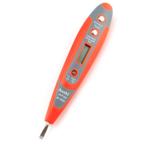 Bút thử điện đa năng hiển thị số 12-220V ASAKI AK-9059