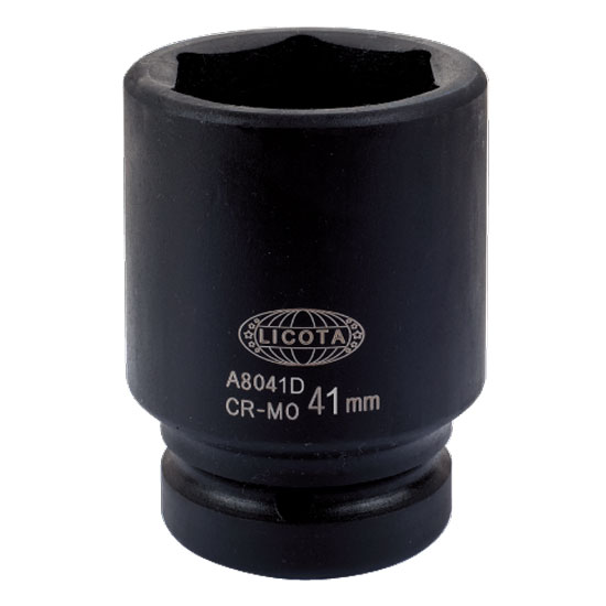 Đầu khấu 1 inch mở đai ốc lục giác 33mm Licota A8033D