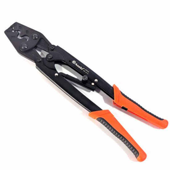Kìm bấm đầu cosse 5.5~38mm2 Asaki AK-9114
