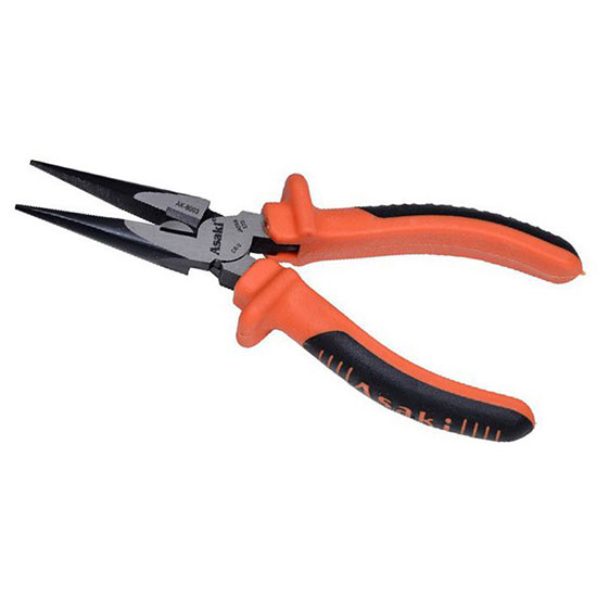 Kềm mỏ nhọn cao cấp kiểu Đức 8.5''/215mm Asaki AK-8005