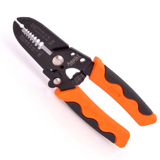Kềm tuốt dây điện cao cấp 150mm Asaki AK-9100