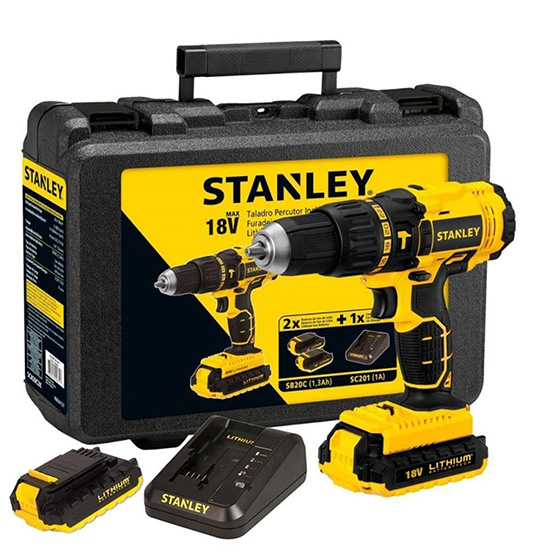 Máy khoan động lực dùng pin 12mm - 18V Stanley SCH20S2