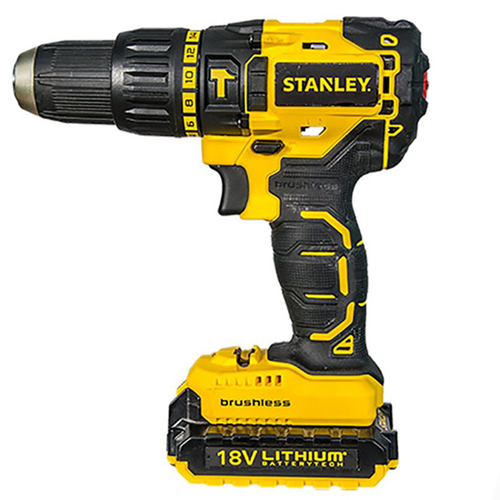 Máy khoan động lực dùng pin 13mm - 18V Stanley SBH201D2K