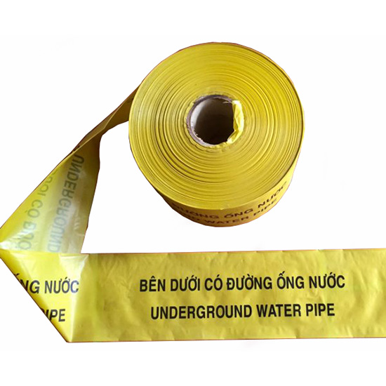 Băng cảnh báo đường cấp nước khổ 15cm BCB-CNU15PE
