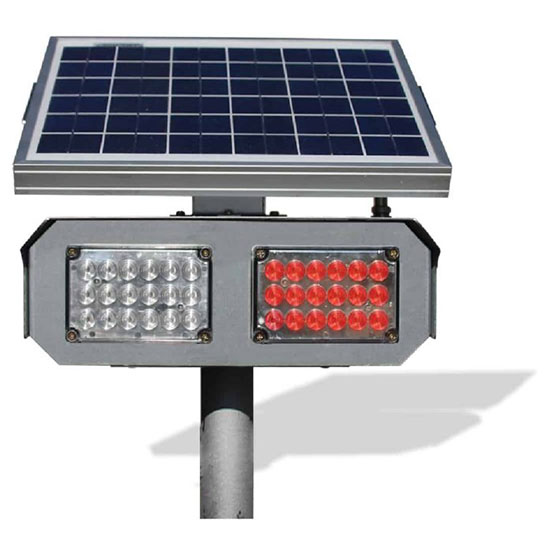 Đèn báo đôi mini trắng đỏ Hi-Q MDLB-WR