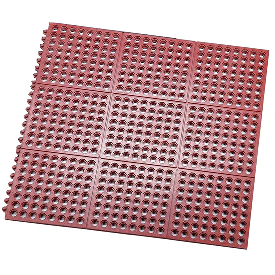 Thảm cao su chống trơn trượt TATEKSAFE WG-710D màu đỏ
