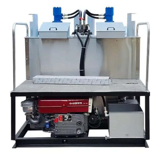 Máy Gia Nhiệt Sơn Nhiệt Dẻo BL-SC1100: 2 Xy Lanh 1000kg